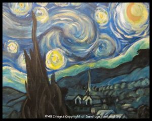 starry night painting