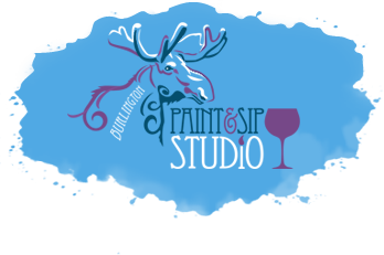 Burlington Paint & Sip Studio Logo