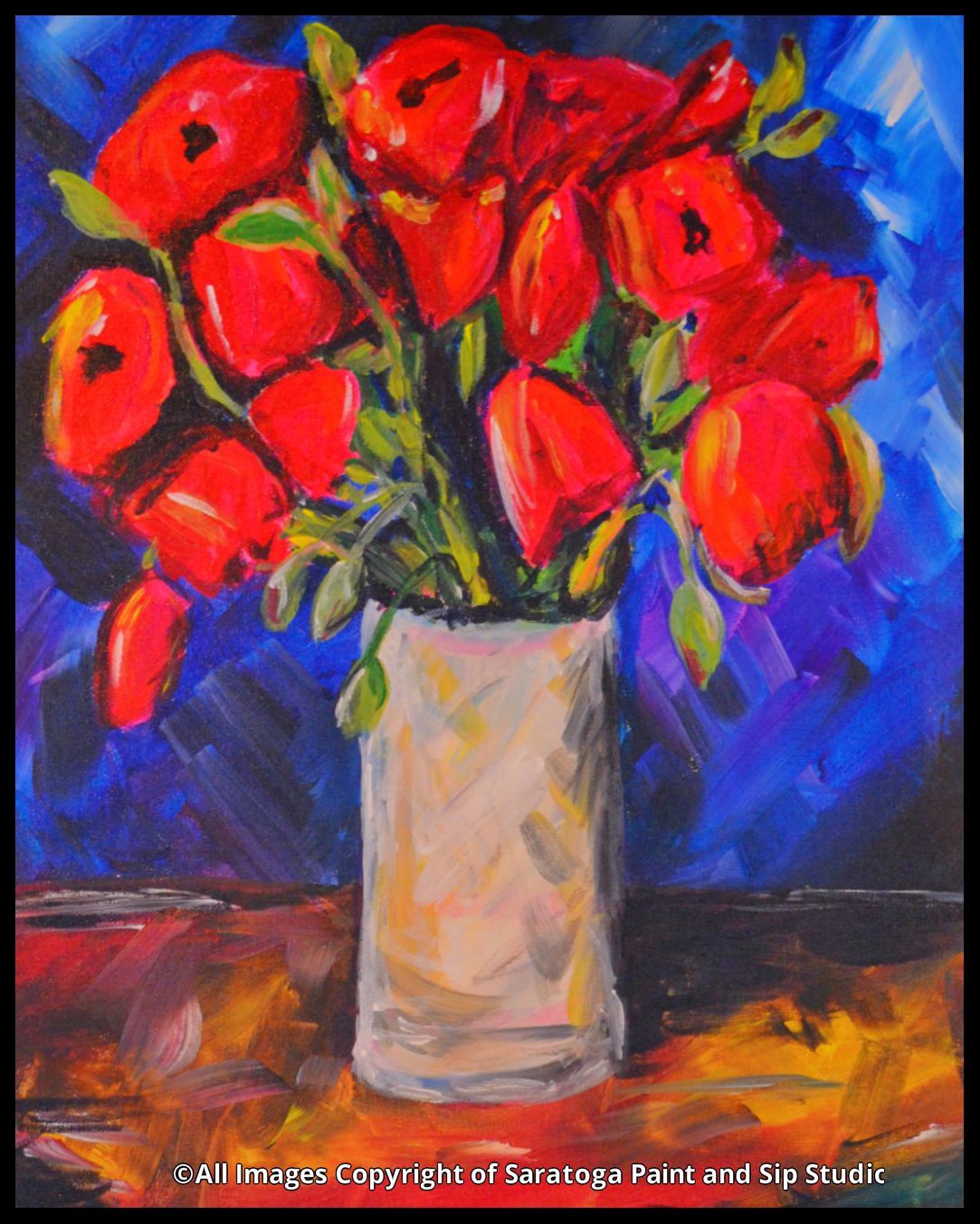 flowers painting