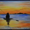 fishing painting